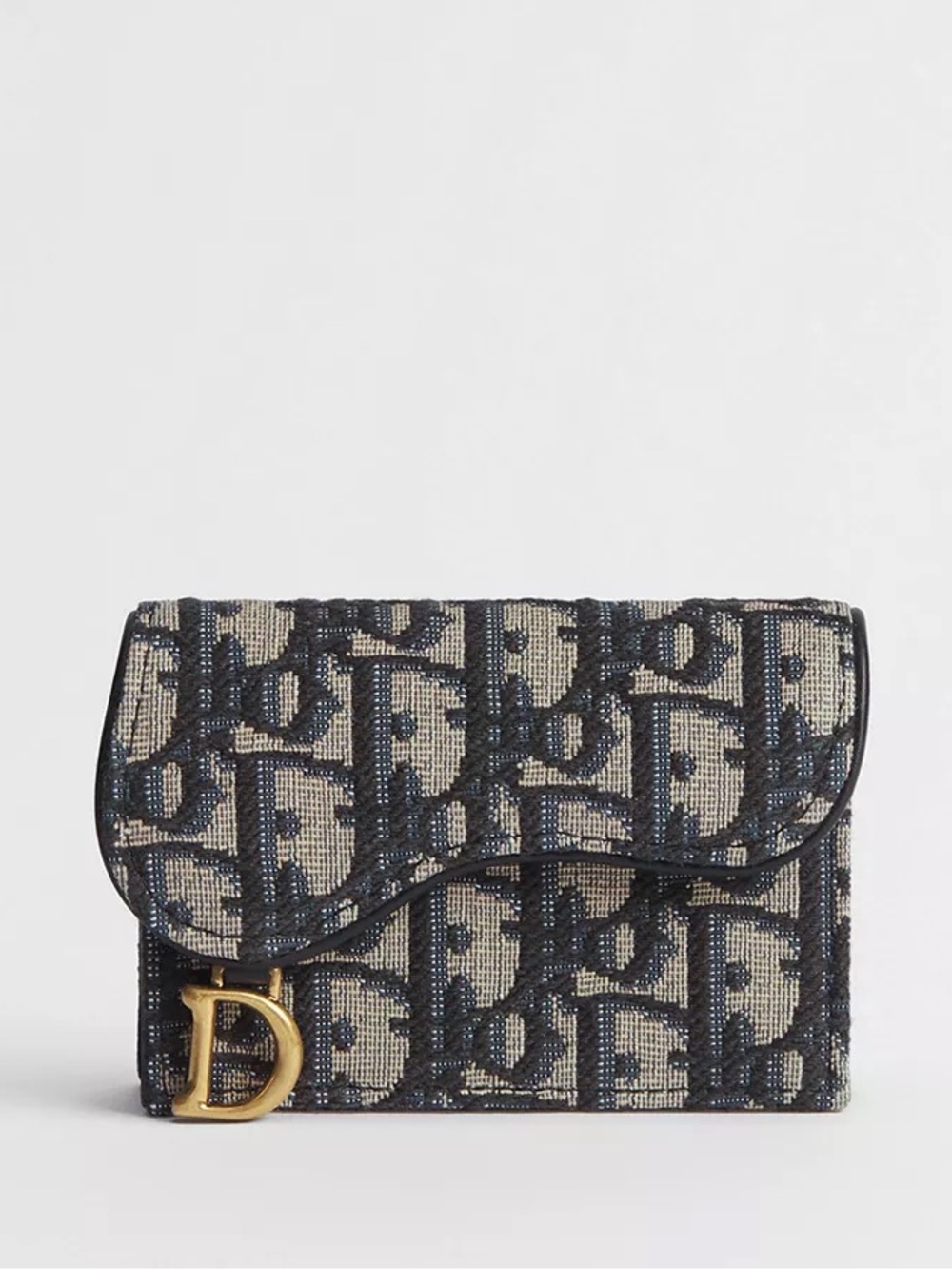Dior Saddle Bloom Card Holder